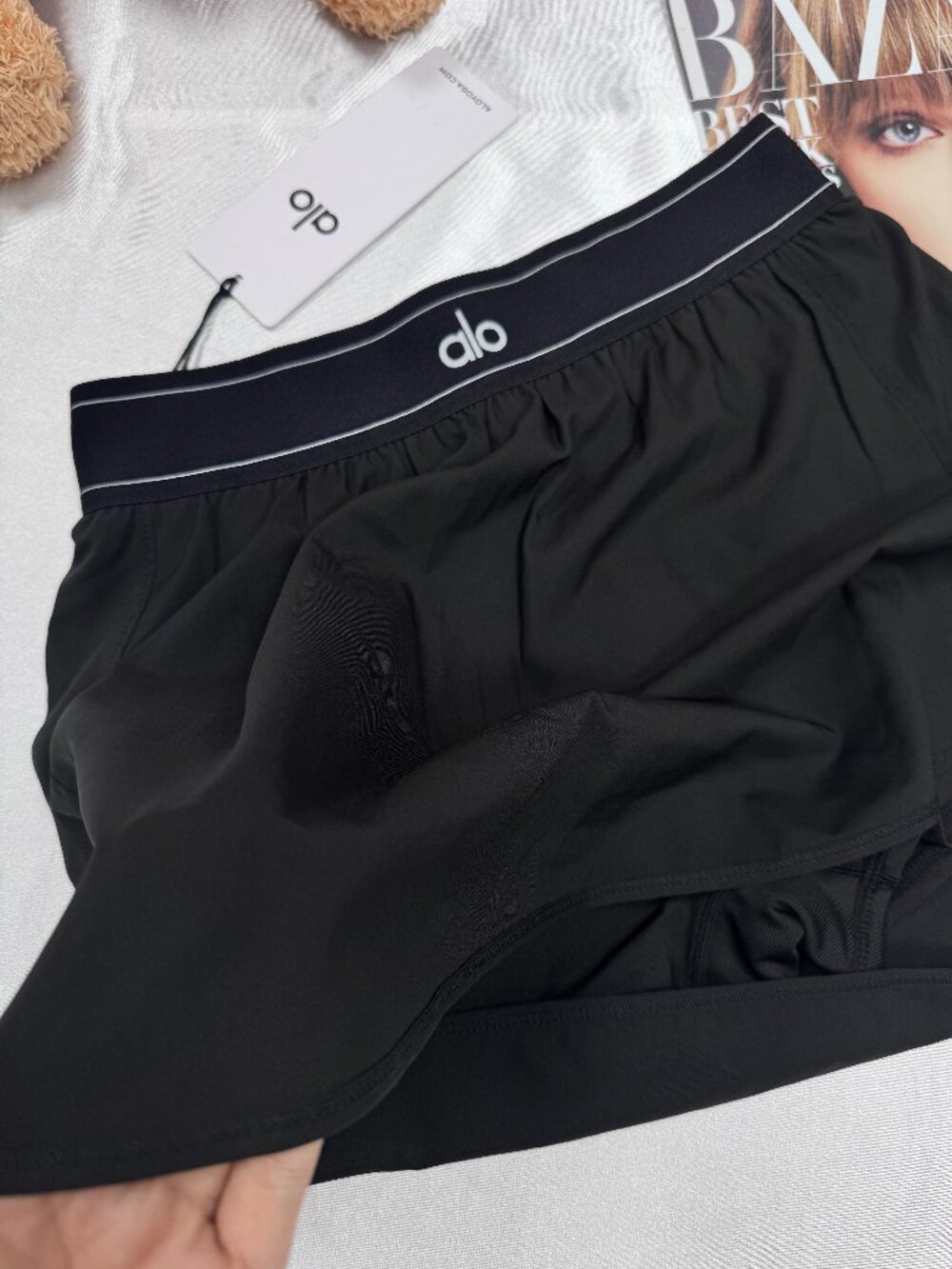 ALO Match Point Tennis Skirt Black 😍🔥Versatile Athleisure Essential NWT - Picture 3 of 8